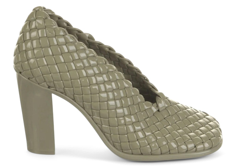 Pre-owned Bottega Veneta Intrecciato Weave Storm Pumps (women's) Sneakers In Beige In Sand
