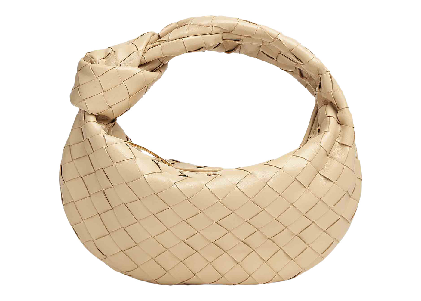 Bottega Veneta Jodie Mini Porridge in Lambskin Calfskin with Gold