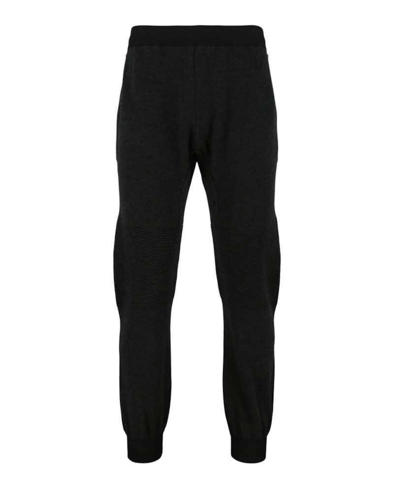 Pre-owned Bottega Veneta Men's  Knit Jogger Pants In Charcoal Black