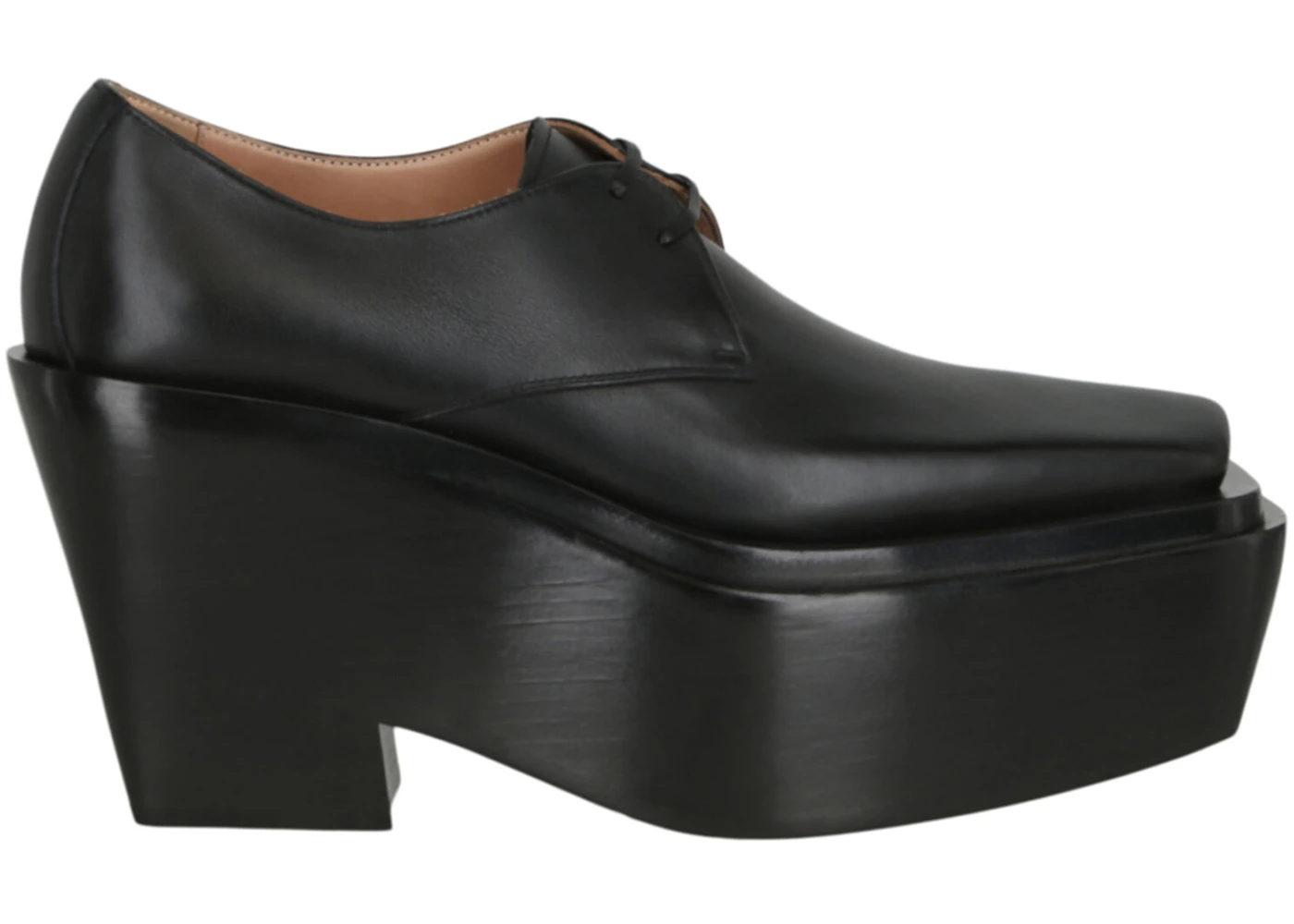 Bottega Veneta Leather Platform Dress Shoes Black Men's - 640009-V00M0-1000 - US Bottega Veneta Leather Platform Dress Shoes Black Men's - 640009-V00M0-1000 - US