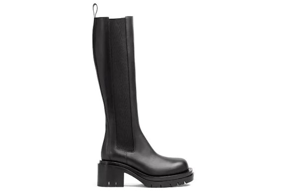 Bottega Veneta Lug Hohe Stiefel Schwarz (Damen)