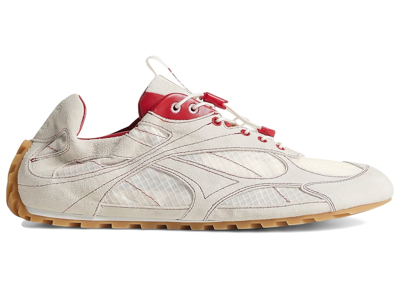 Bottega Veneta Orbit Flash Alabaster Cardinal