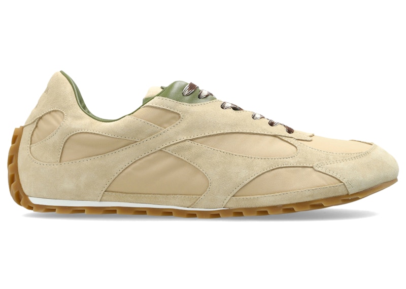Men's Bottega Veneta Orbit Flash Sneakers in Tufo/Matcha