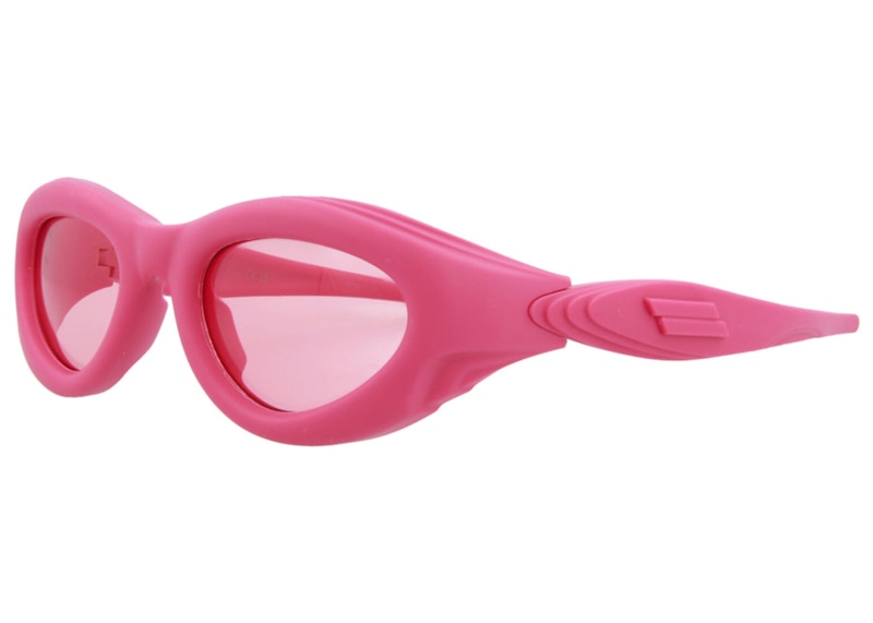Pre-owned Bottega Veneta Women's Ovalframe Injection Sunglasses 60133) In Pink (bv1162s/30013384