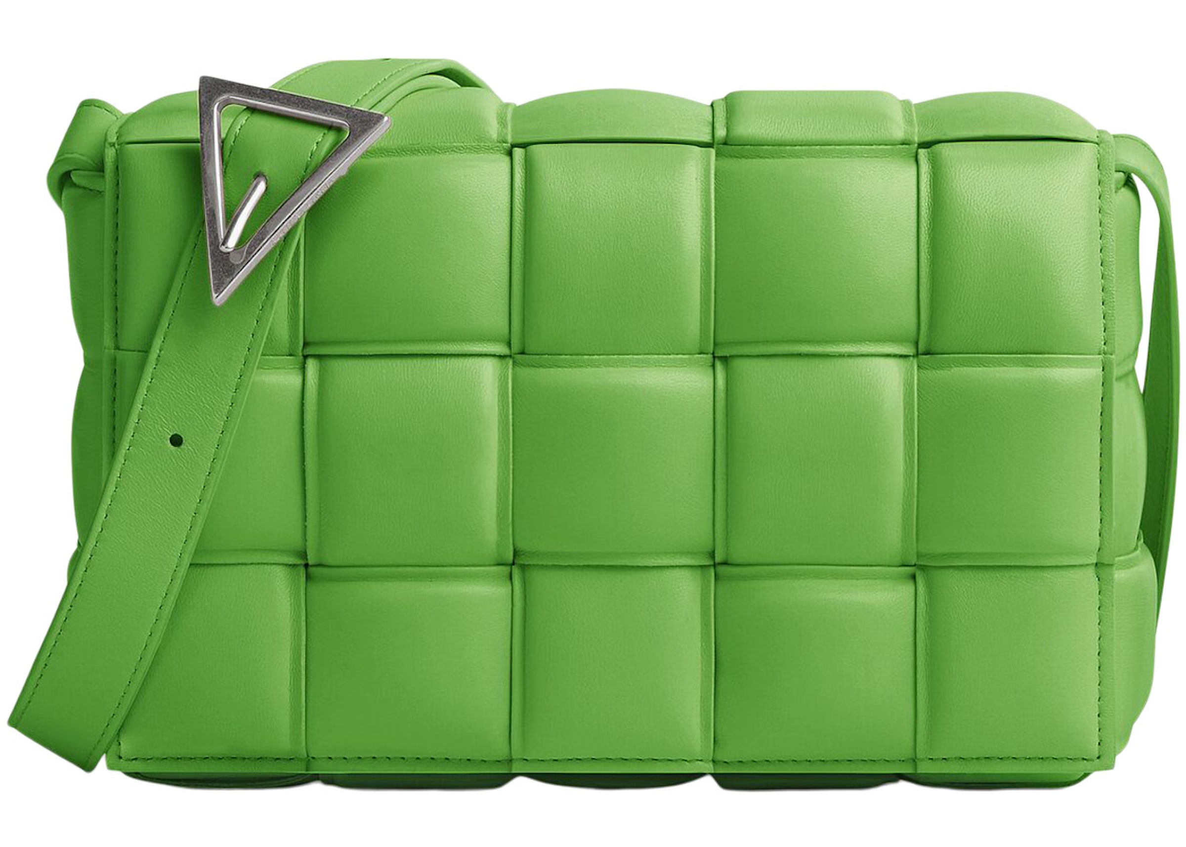 Bottega Veneta Padded Cassette Crossbody Bag in Green