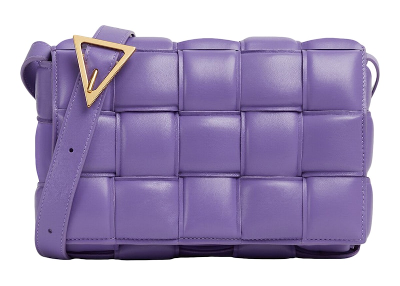 Bottega veneta padded cassette bag purple new arrivals