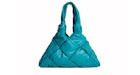 Bottega Veneta Padded Shoulder Bag Blue