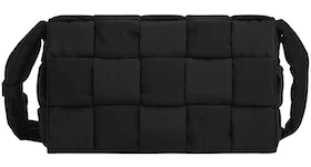 Bottega Veneta Padded Tech Cassette Crossbody Bag Maxi Black