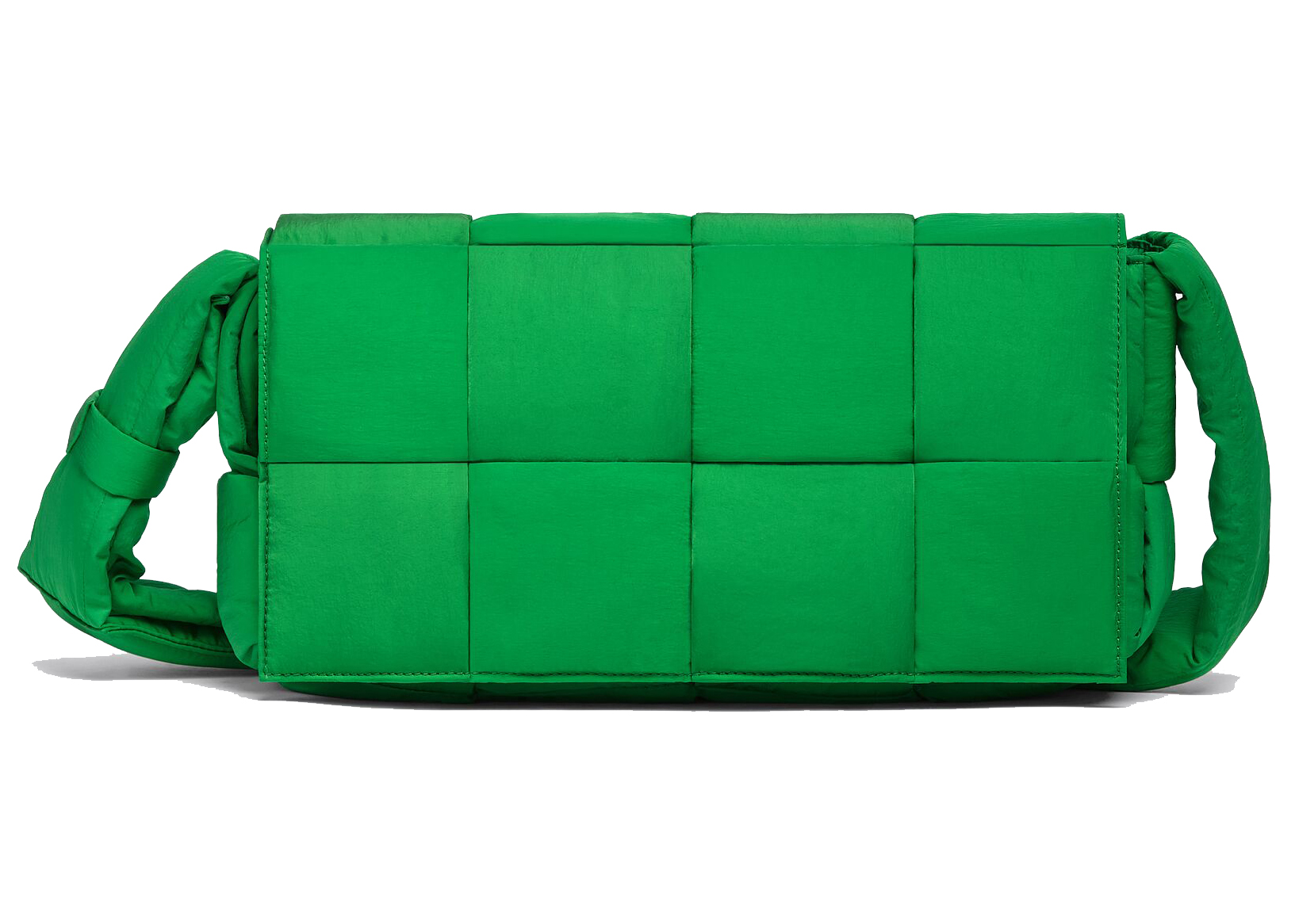 Bottega Veneta Padded Tech Cassette Parakeet in Padded Intreccio