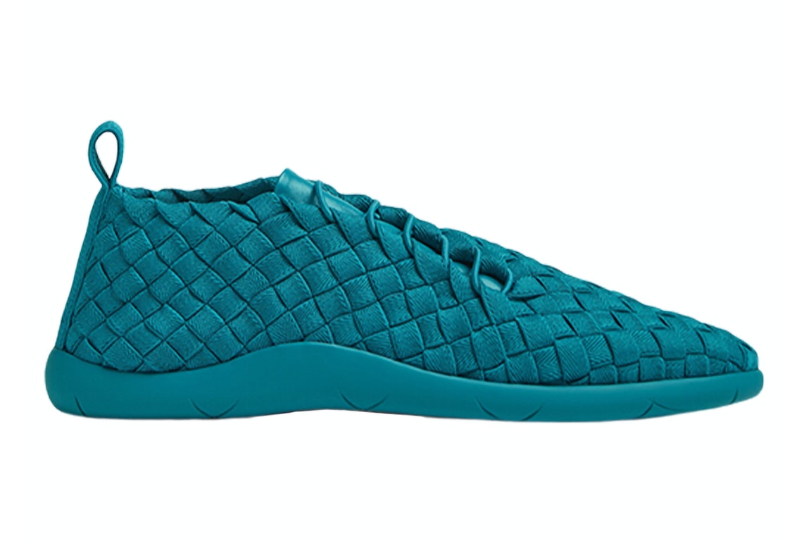 Pre-owned Bottega Veneta Plat Sneaker Blue