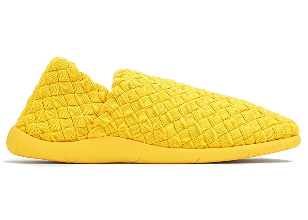 Pre-owned Bottega Veneta Plat Sneaker Yellow