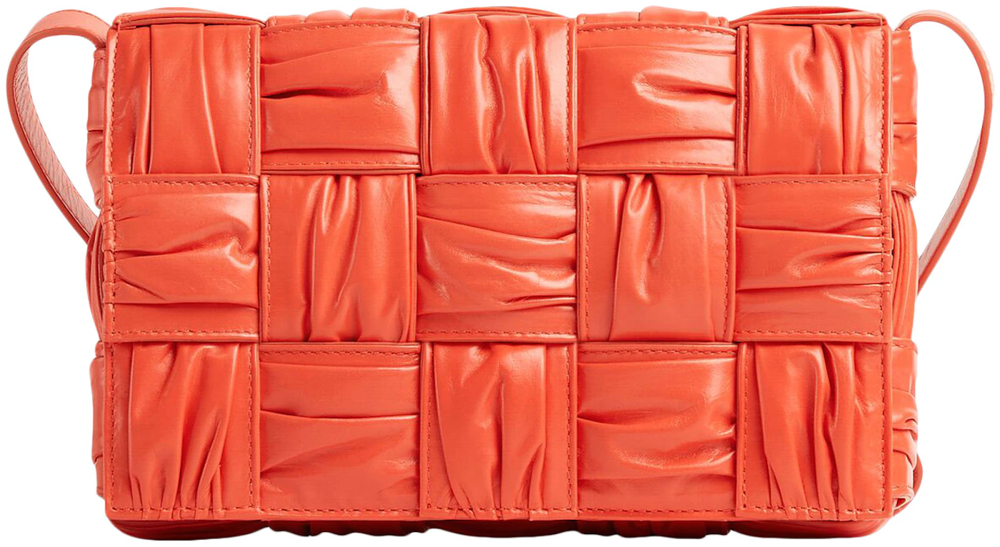 Bottega Veneta Men's Cassette Intreccio Leather Crossbody Bag
