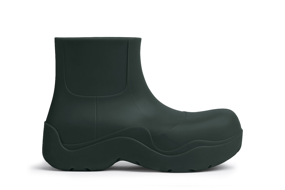 Pre-owned Bottega Veneta Puddle Ankle Boot Inkwell (women's)