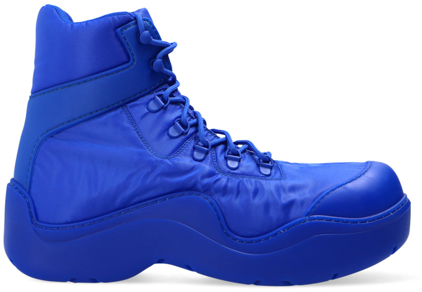 Bottega Veneta Puddle Bomber Ankle Boot Blue Men's - 667064VBSD74209 - US