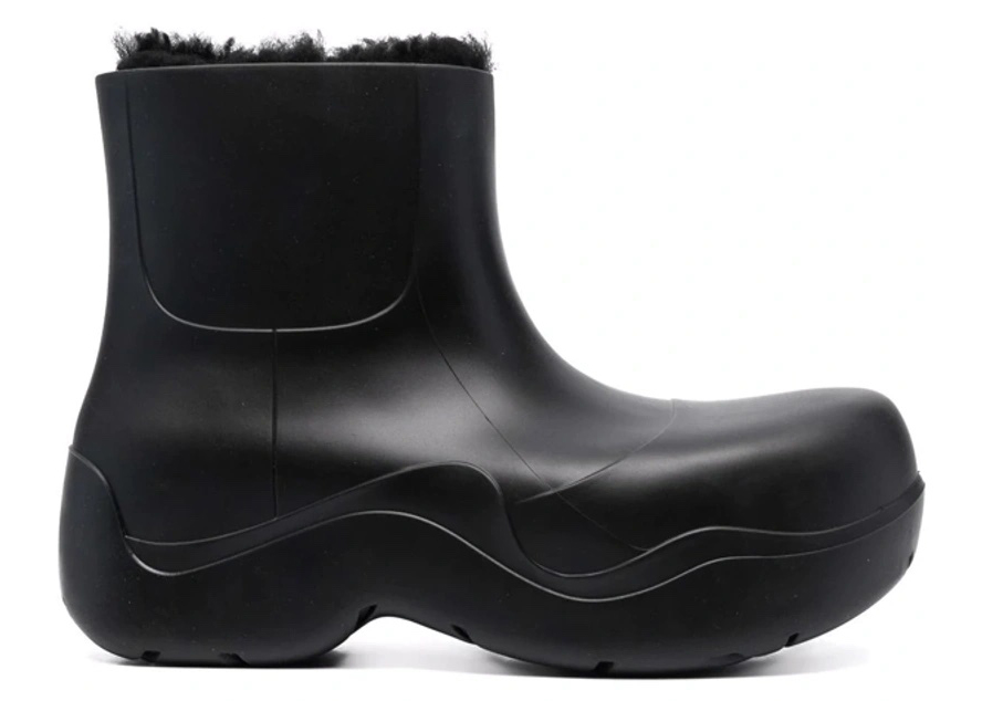 Bottega Veneta Puddle Snow Boot Black (Women's) - 677338V1BM01000 - US