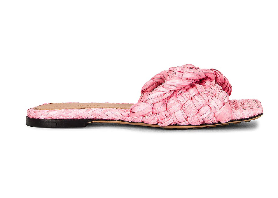 Bottega Veneta Stretch 110mm sandals - Pink