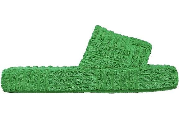 Bottega Veneta Resort Sponge Slide Grass (Donna)