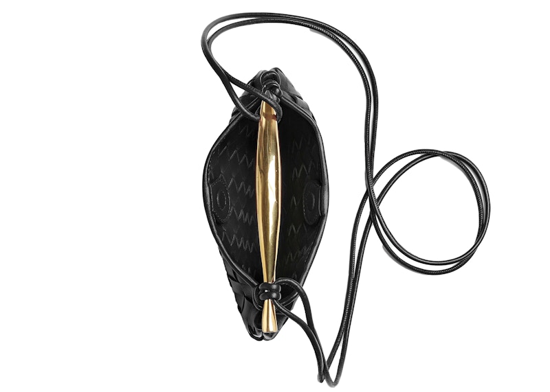 SARDINE HOBO 41 BLACK LAMBSKIN