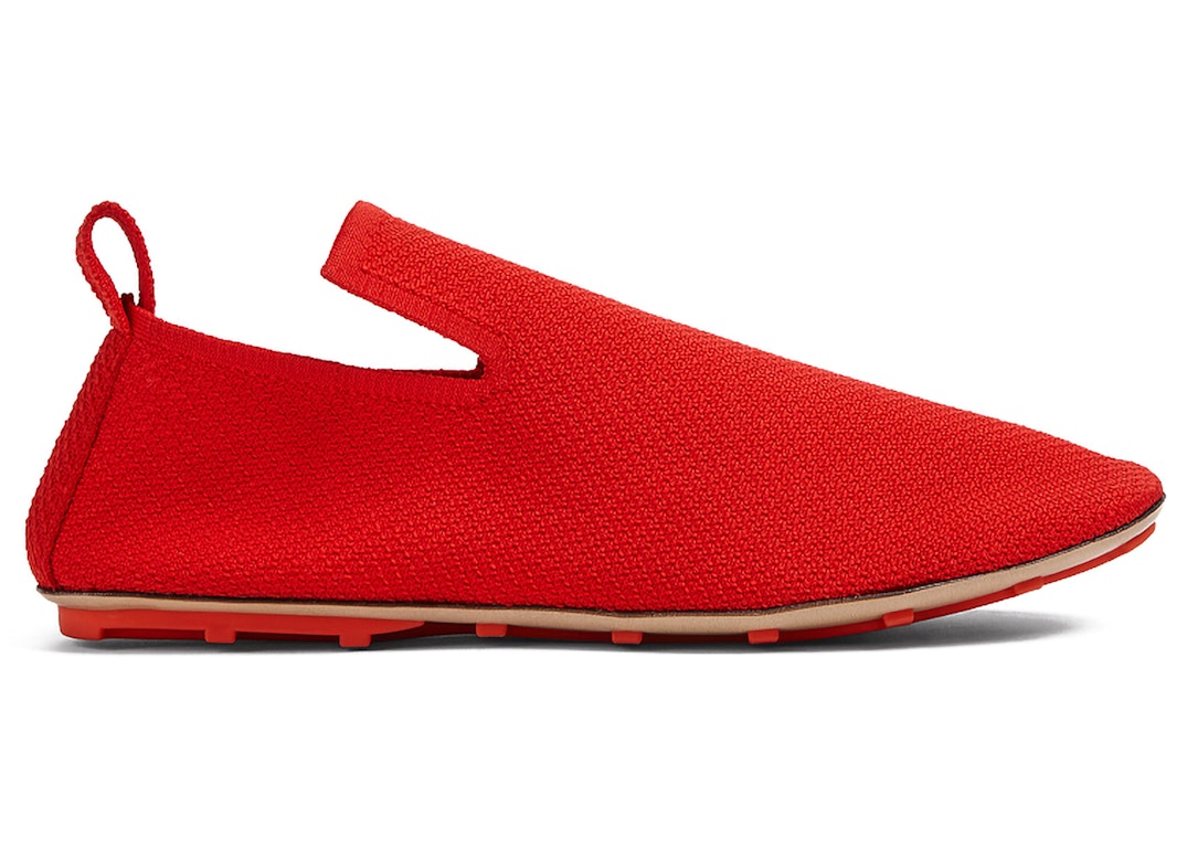 Pre-owned Bottega Veneta Slip On Sneaker Red