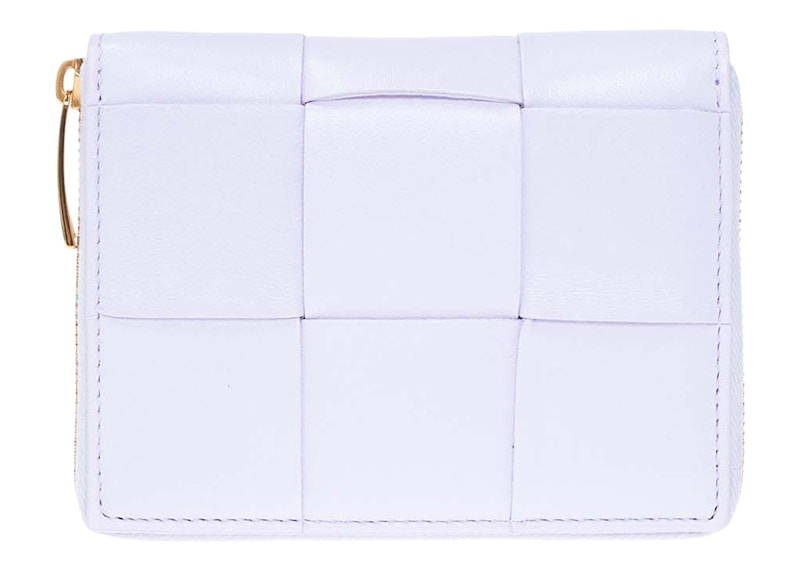 Bottega Veneta Small Cassette Bi-Fold Zip Wallet Mirth