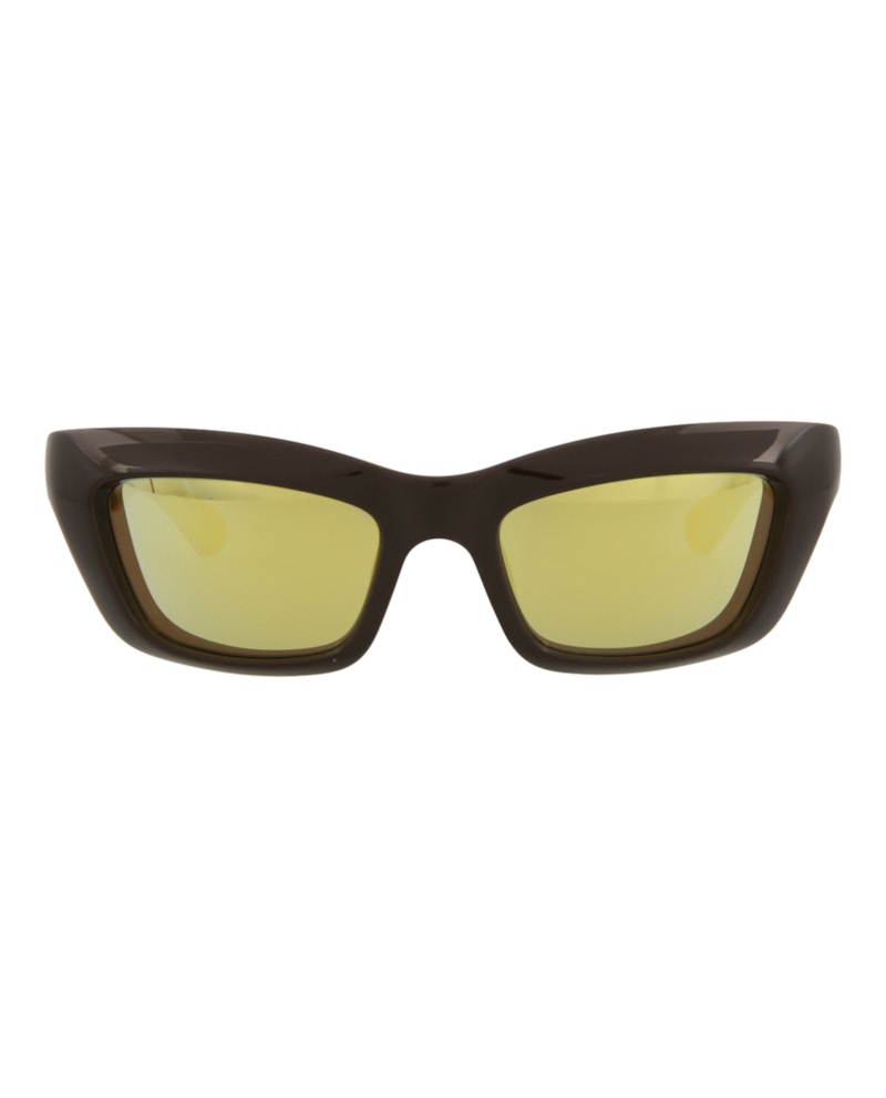 Bottega Veneta Square-Frame Injection Sunglasses Brown Brown Bottega Veneta Square-Frame Injection Sunglasses Brown Brown