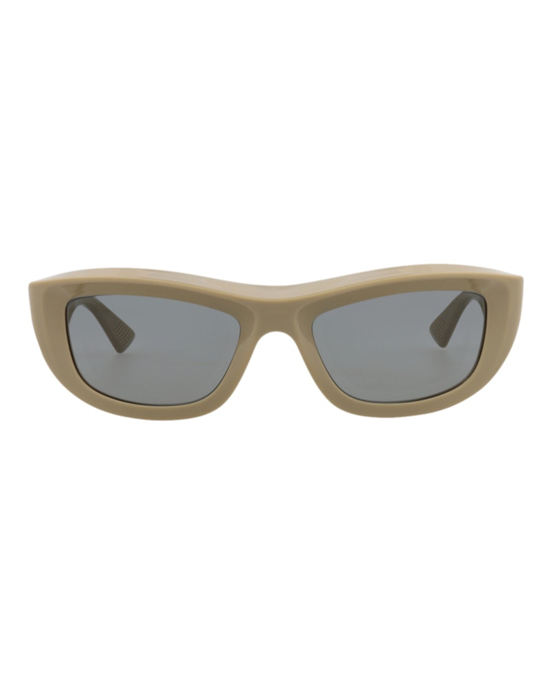 Pre-owned Bottega Veneta Squareframe Injection Sunglasses In Brown Brown Grey (bv1326s/30015719/003)