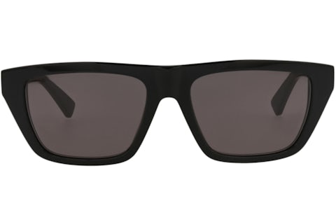 BOTTEGA VENETA レクタンクルフレムサンクラス BV1291S 001 Bottega Veneta Square-Frame Recycled Acetate Sunglasses