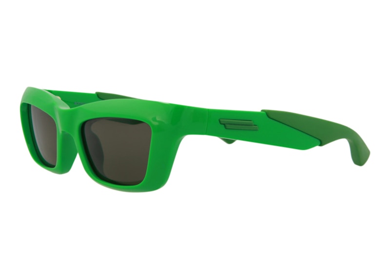 Pre-owned Bottega Veneta Square Sunglasses003) /(bv1182s In Green/green(bv1182s/30013671
