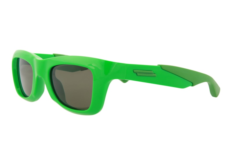 Bottega Veneta Square Sunglasses Green/Green(BV1183S