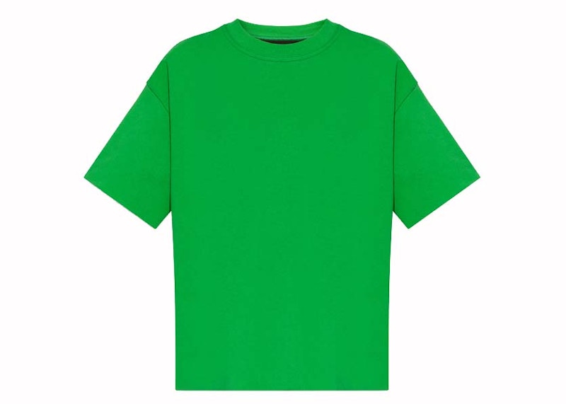 Pre-owned Bottega Veneta Women's  Sunrise T-shirt In Parakeet/fondant
