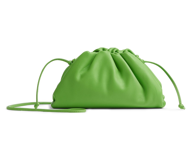 Bottega green pouch hot sale