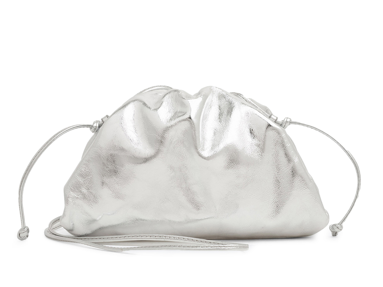BOTTEGA VENETA Jodie mini knotted crystal-embellished leather shoulder bag  | NET-A-PORTER
