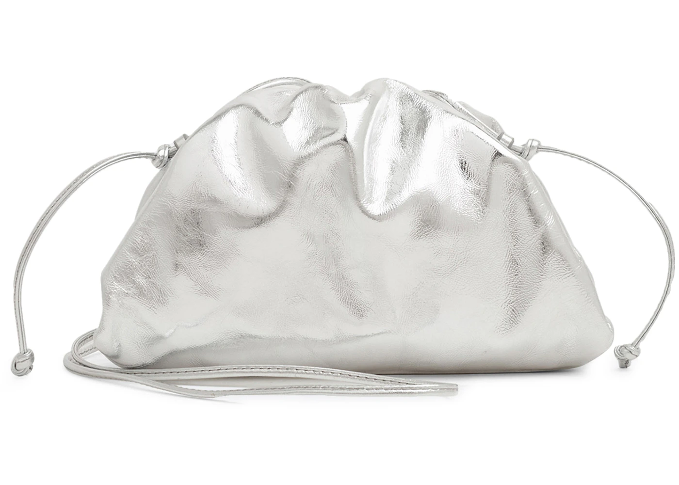 Bottega veneta pouch silver Clearance