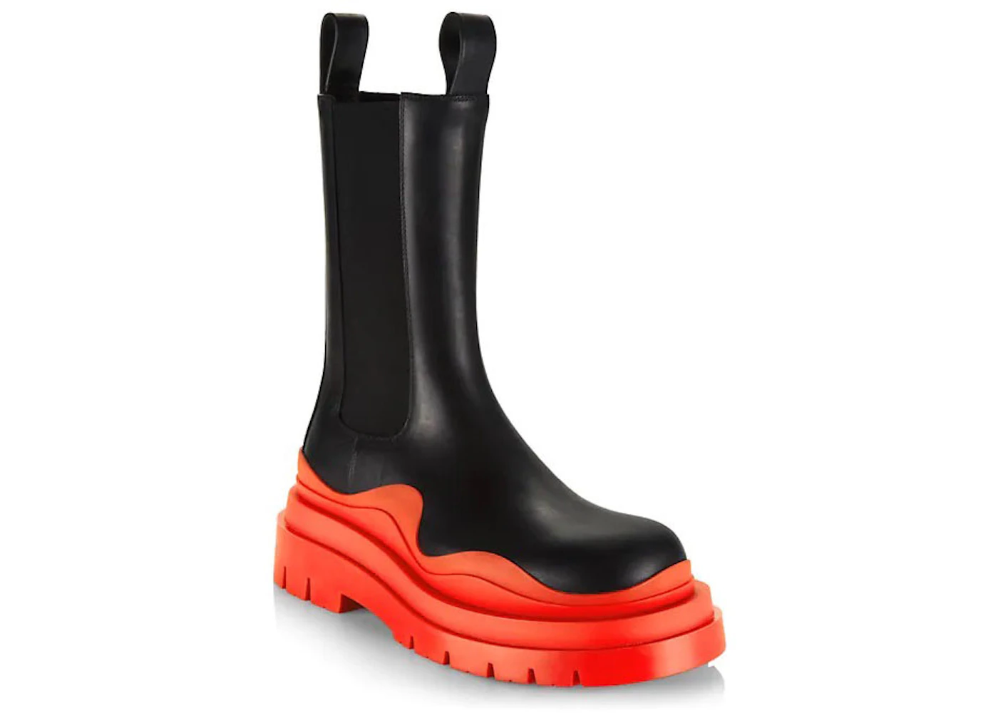 Bottega Venetta Tire Boot Black Orange - 630297 VBS50 1487 - US