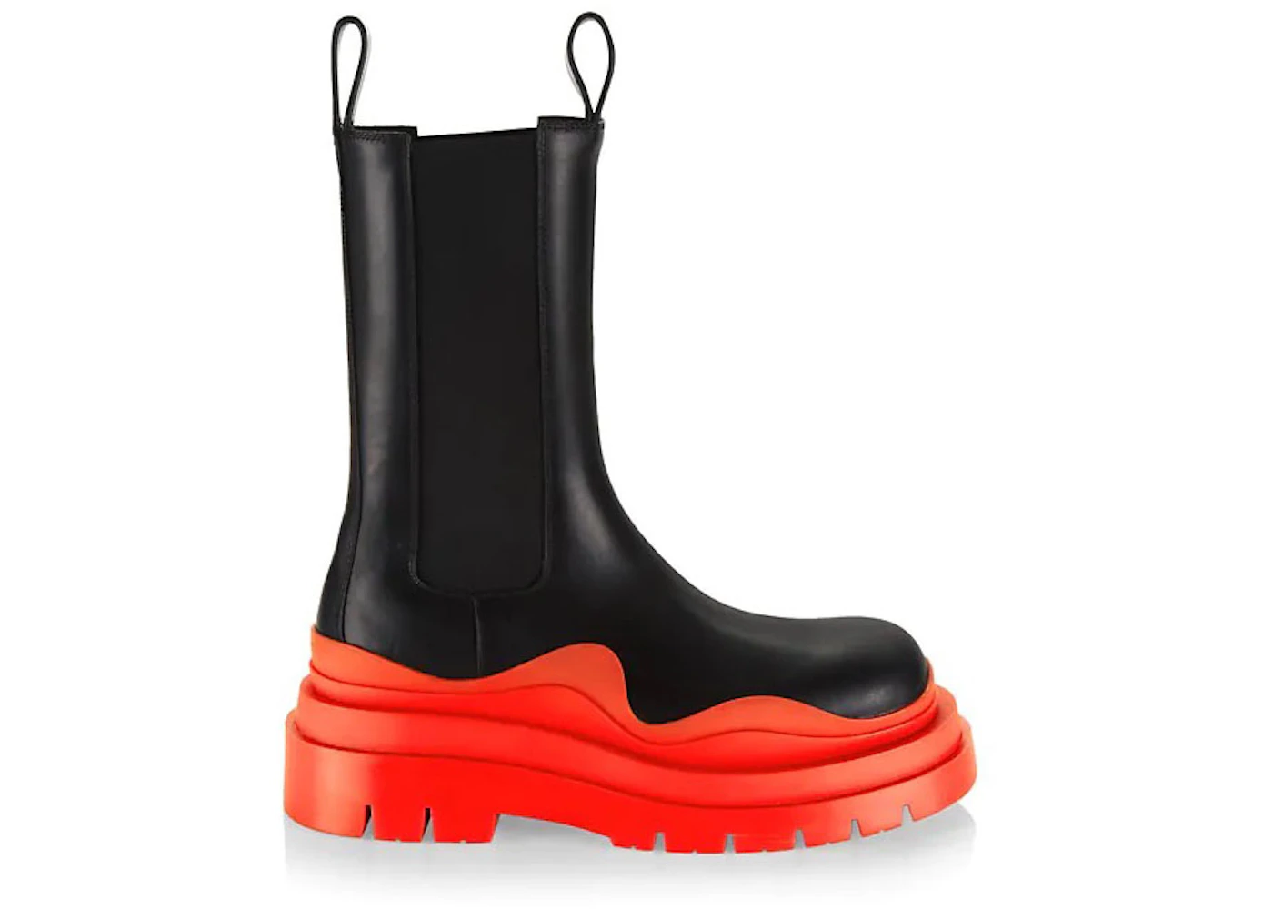 Bottega Venetta Tire Boot Black Orange - 630297 VBS50 1487 - US
