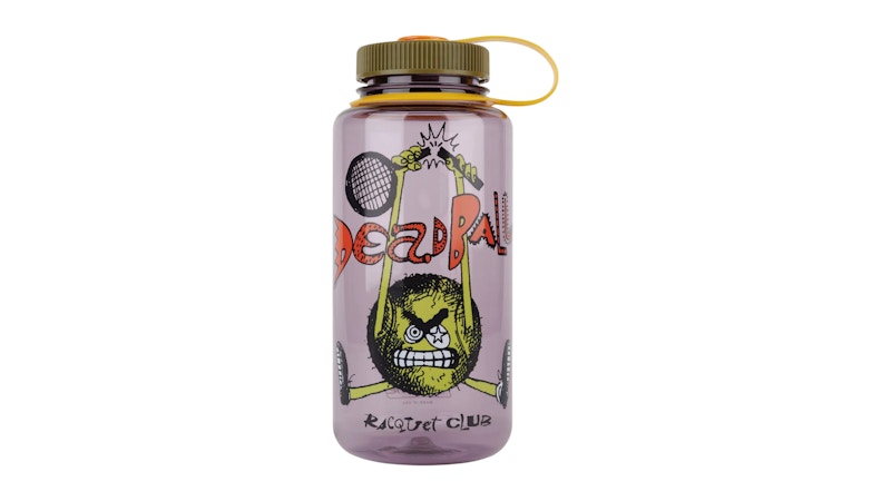 Brain Dead Deadball 32oz Wide Mouth Nalgene Water Bottle Aubergine