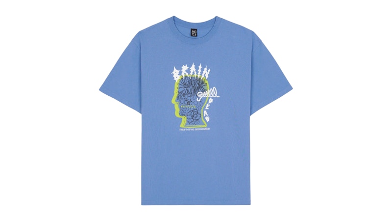 Brain Dead Ringing Ear T-Shirt Blue
