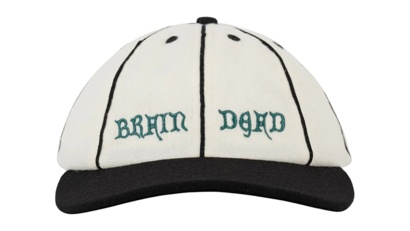 Brain Dead Wool Flannel 8 Panel Hat Natural Men's - SS25 - US