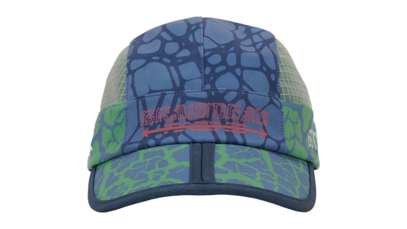 Brain Dead x Attaquer Folding Hat Blue/Multi Men's - SS25 - US