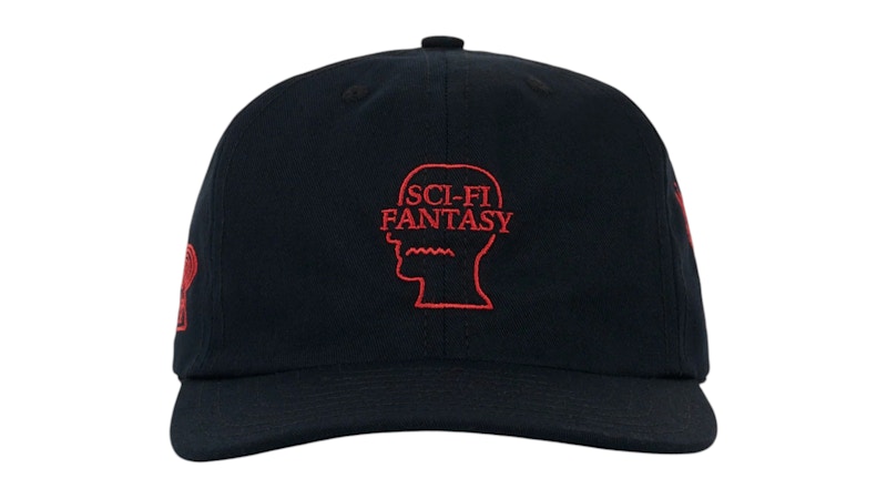 Brain Dead x Sci-Fi Fantasy Logo Lockup Hat Black Men's