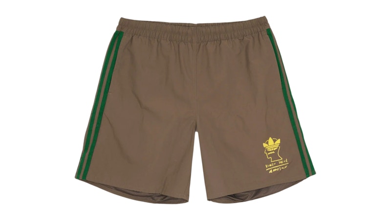 Brain Dead x adidas Track Shorts Brown Men's - SS25 - US