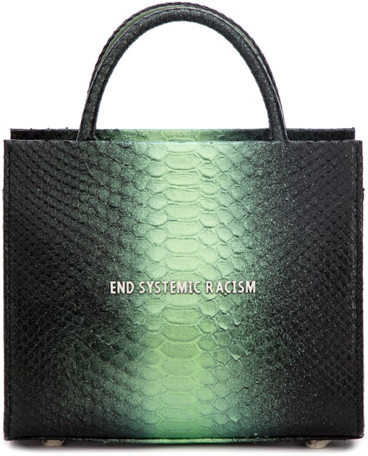 Python Bag green Leather Bag speedy Bag green Snakeskin Bag 