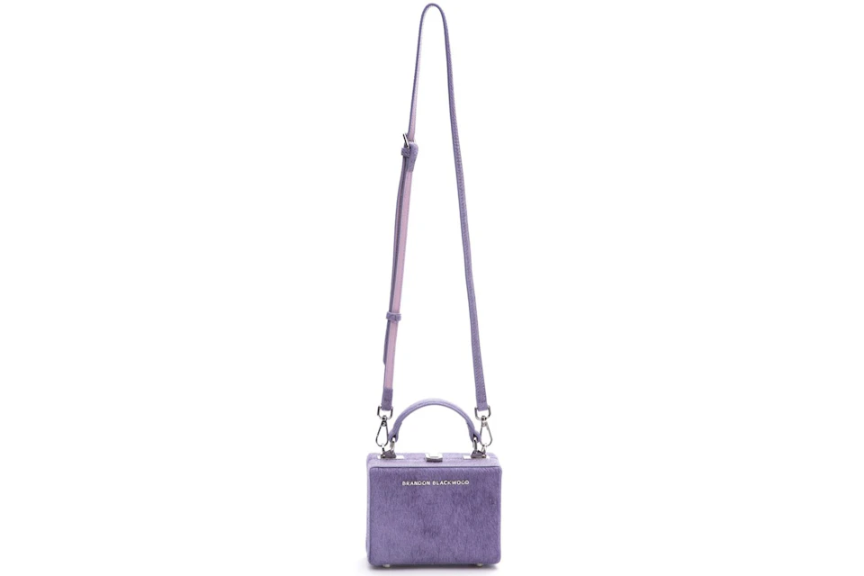 Brandon Blackwood Kendrick Trunk Purple Ponyhair