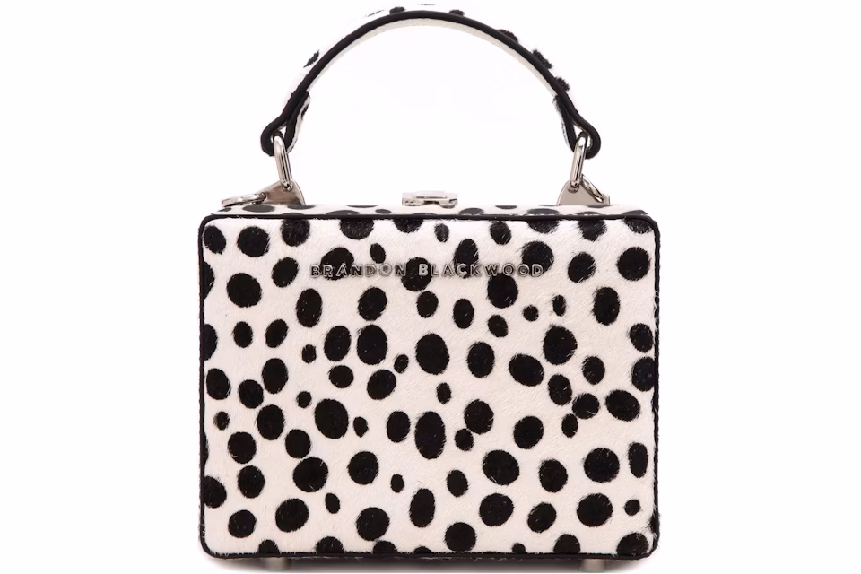 Brandon Blackwood Mini Kendrick Trunk Ponyhair Dalmatian