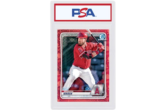 Brandon Marsh 2020 Bowman Chrome X Red X-Fractor 1/1 #BCP-166 (PSA or BGS Graded)