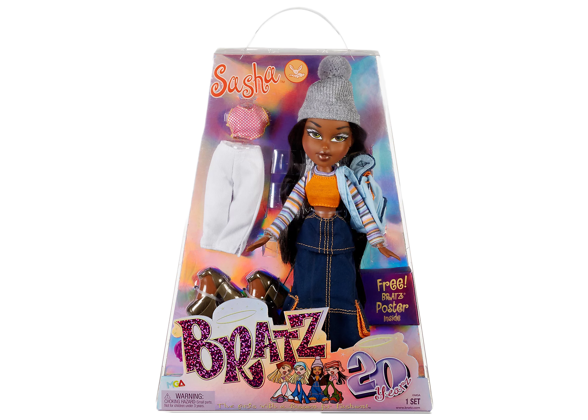 Bratz Sasha 20th Anniversary Collectors Edition Doll - SS21 - US