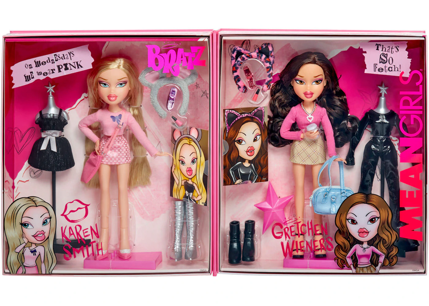 Bratz x Mean Girls Collector Dolls Karen Gretchen 2-Pack FW24 US