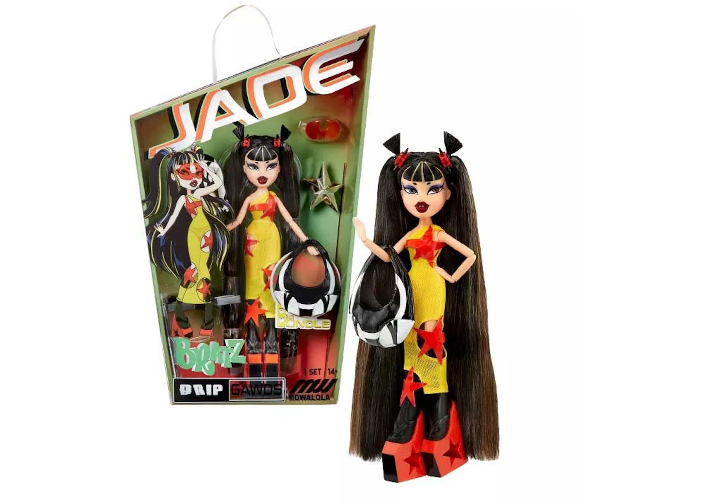 Bratz x Mowalola Special Edition Designer Jade Fashion Doll - US