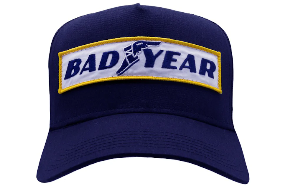 Bravest Studios Bad Year Trucker Hat Navy
