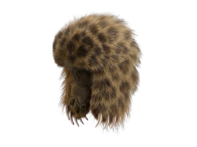 完売品　BRAVEST STUDIOS BEAR CLAW HAT Bravest Studios Bear Claw Hat Leopard Men's - FW25 - US